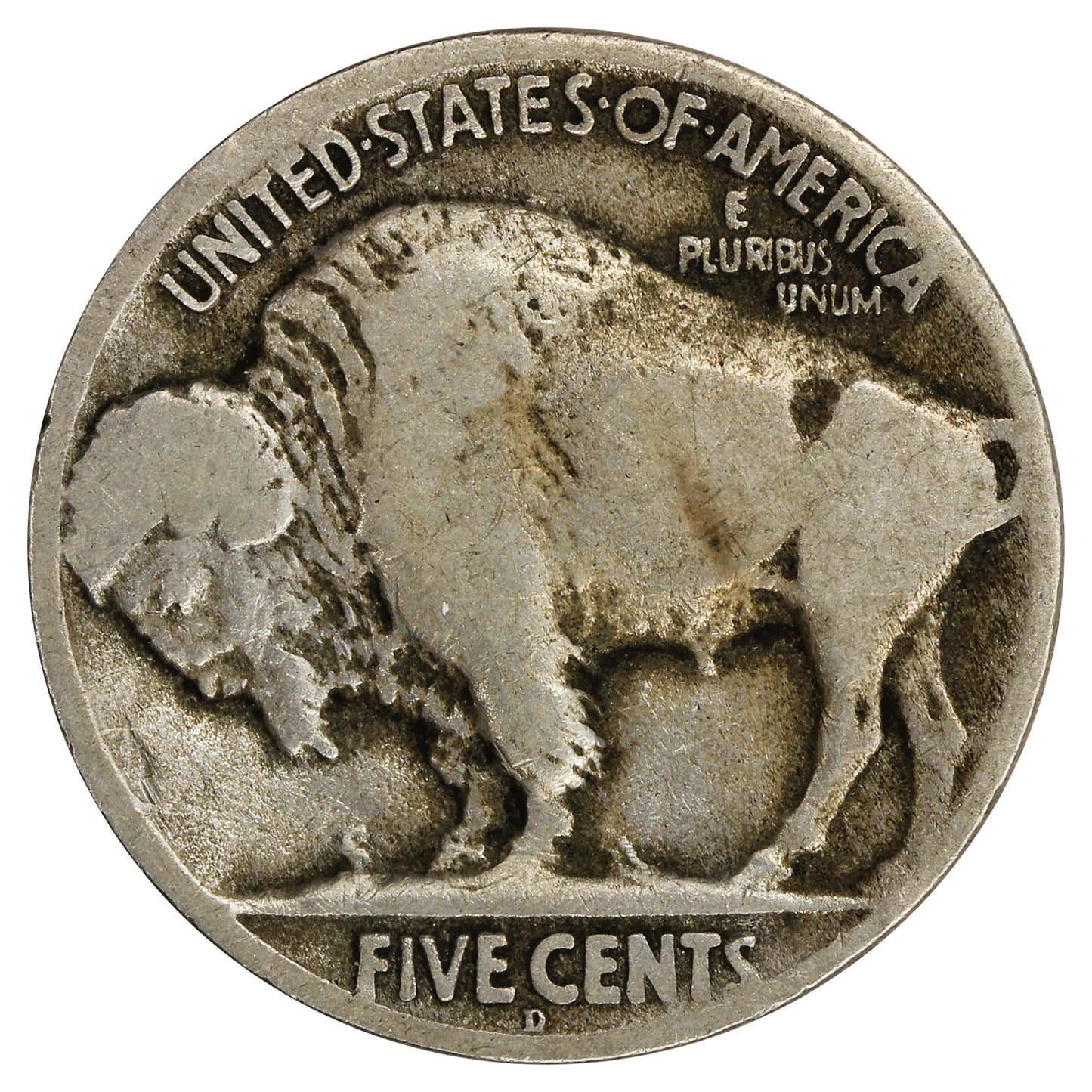 1924 D USA Nickel Very Good (VG8)