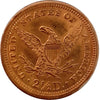 1896 USA $2.50 Gold UNC+ (MS62)