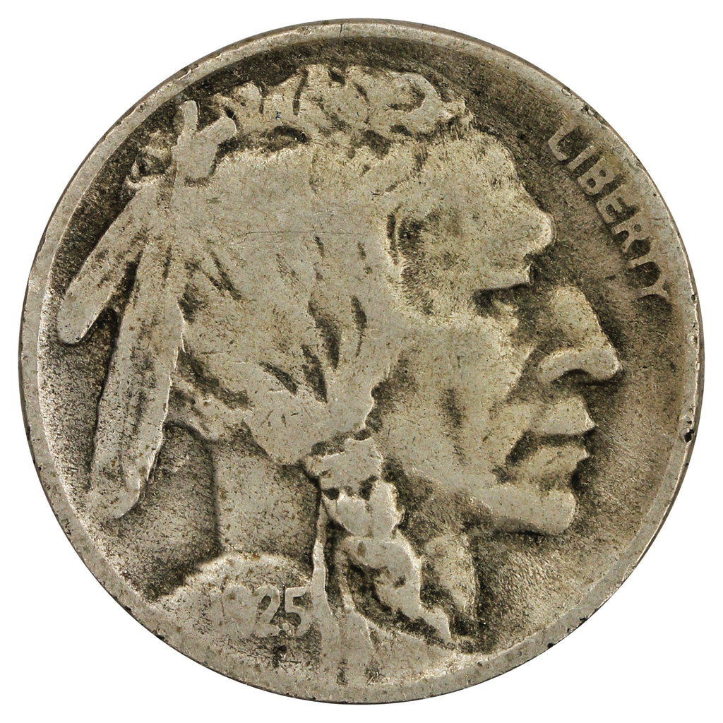 1925 D USA Nickel Fine (F12)
