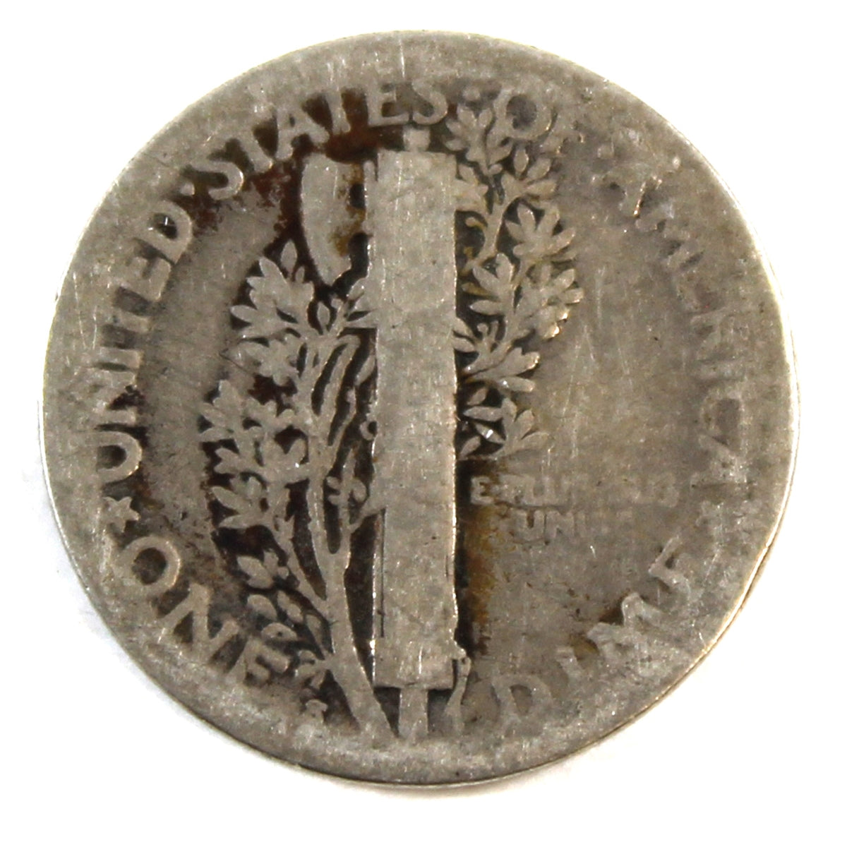 1919 S USA Dime Circulated