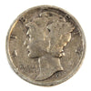 1938 D USA Dime Circulated
