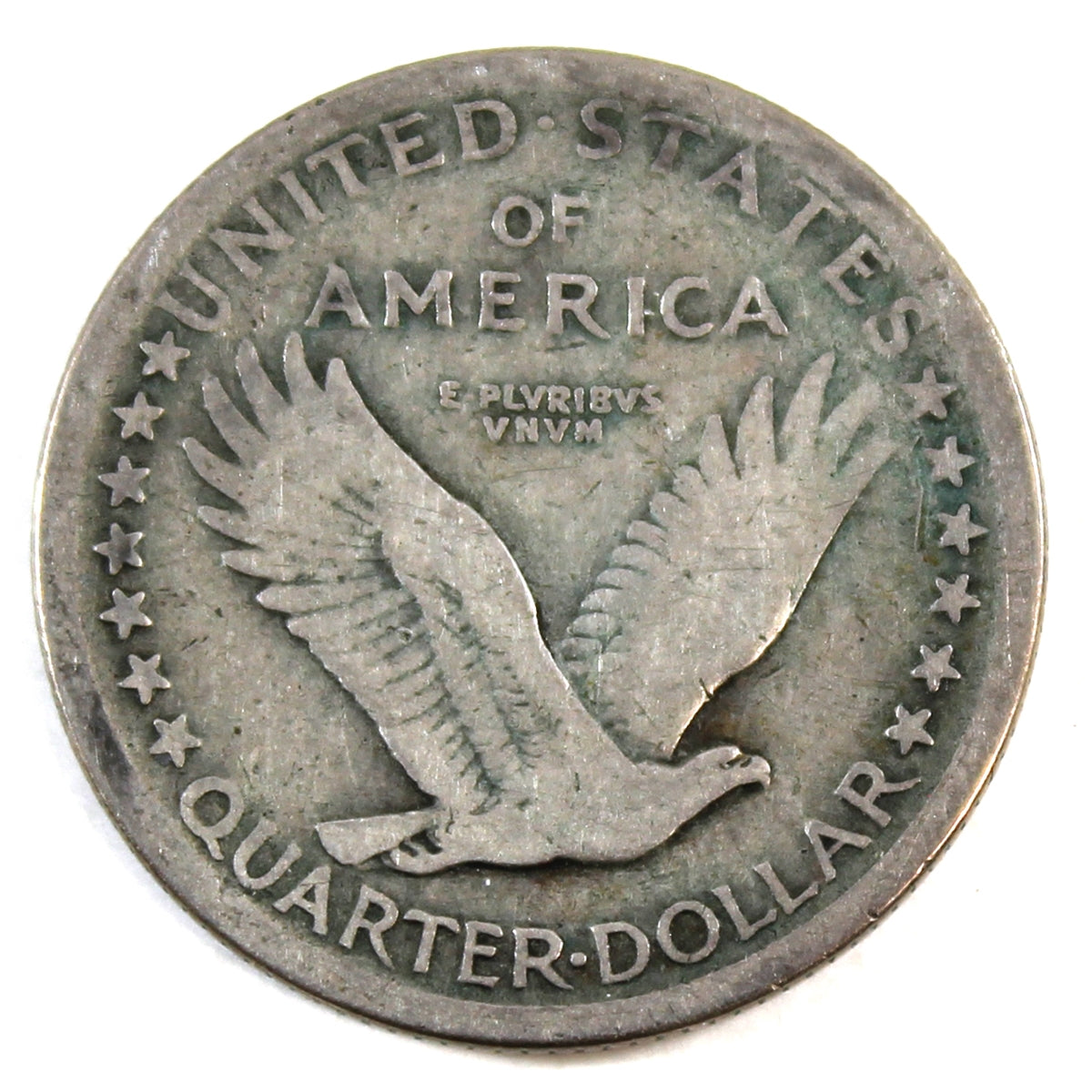 1917 Variety 1 USA Quarter VG-F (VG10) $