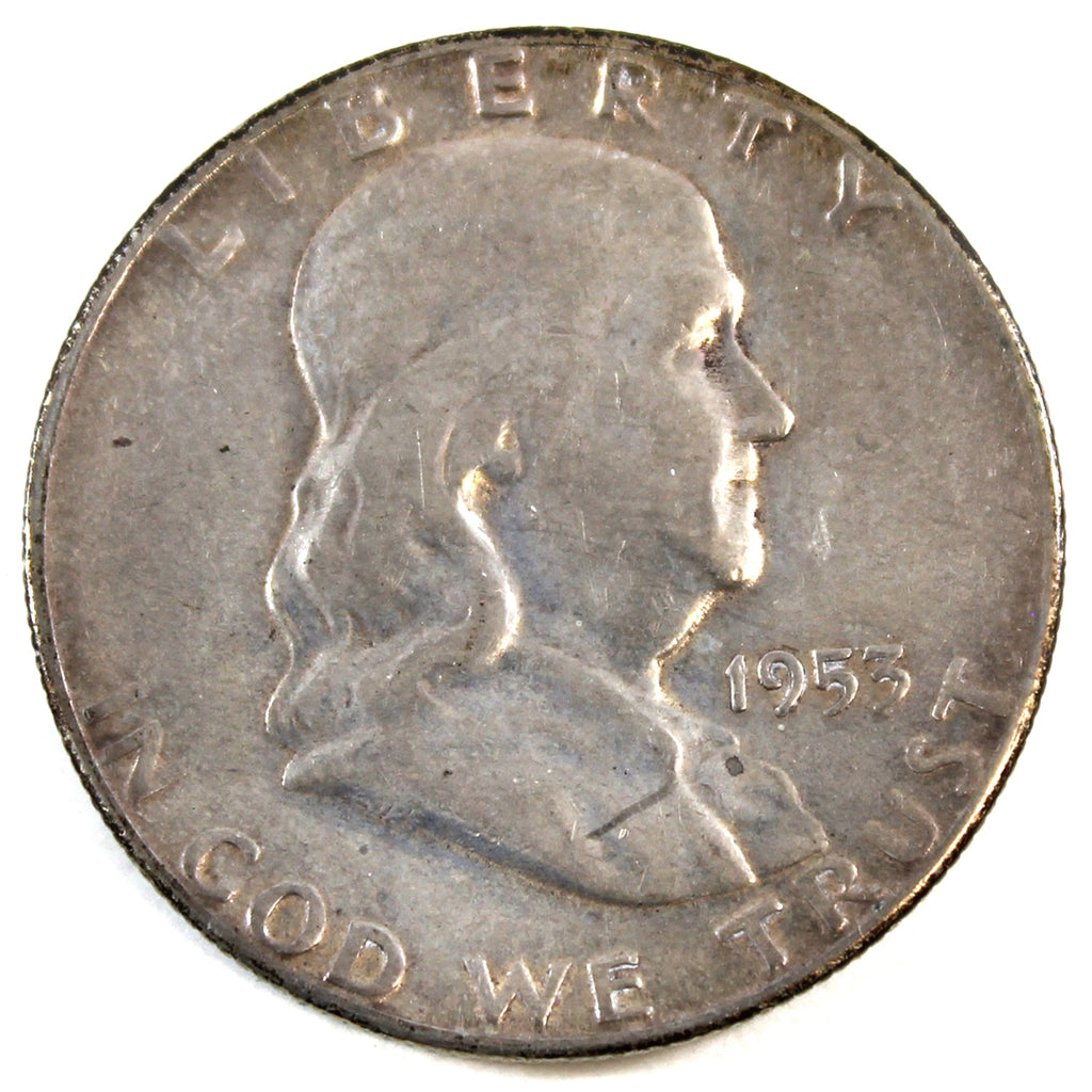 1953 S USA Half Dollar Circulated