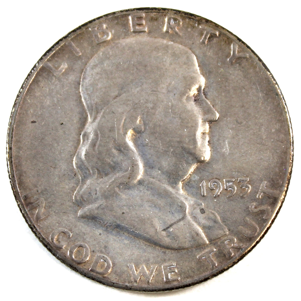 1953 S USA Half Dollar Circulated