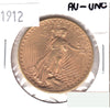 1912 USA $20.00 Gold AU-UNC (AU55) $