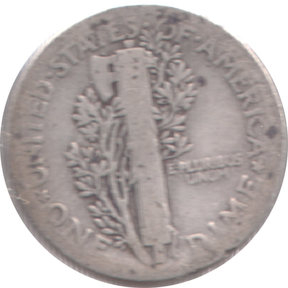 1919 USA Dime Circulated
