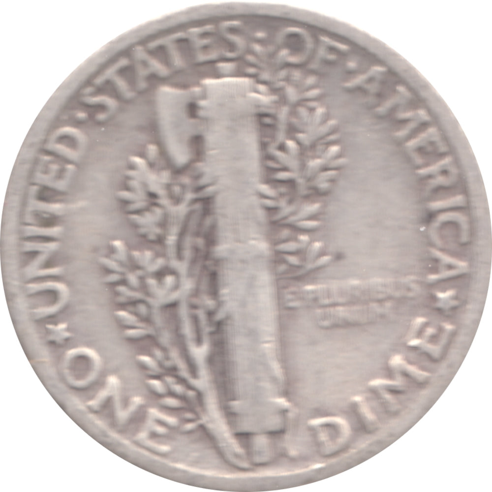 1925 USA Dime Circulated