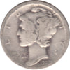 1927 D USA Dime Circulated