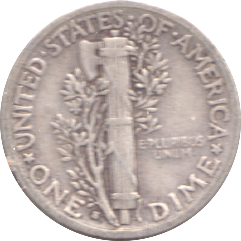 1938 S USA Dime Circulated