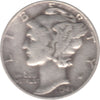 1944 D USA Dime Circulated