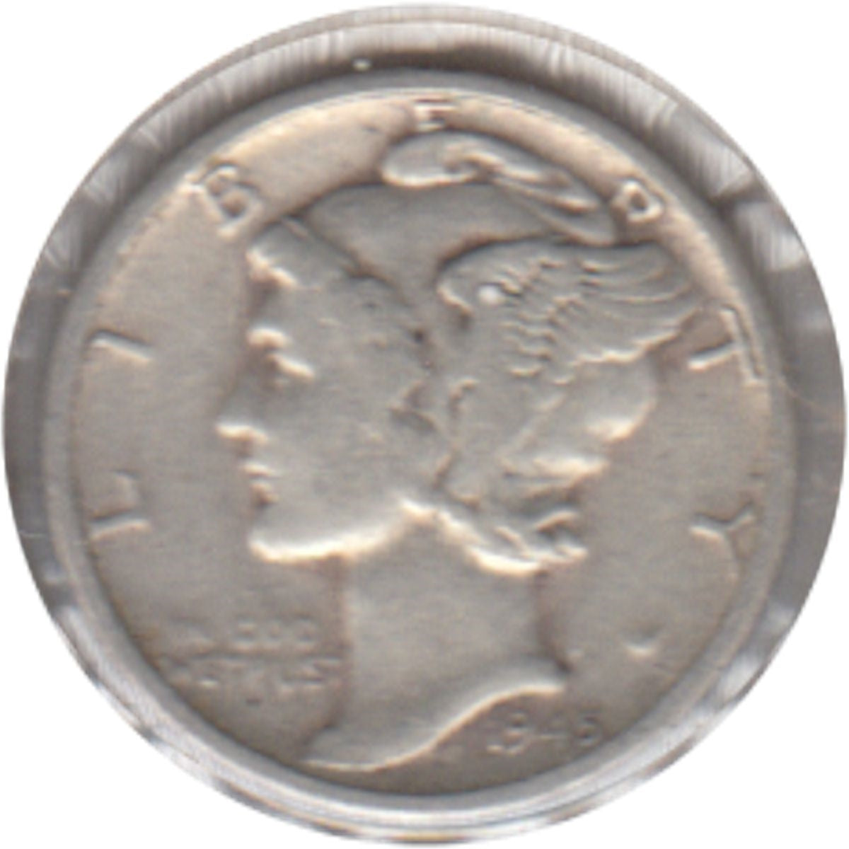 1945 S USA Dime F-VF (F15)