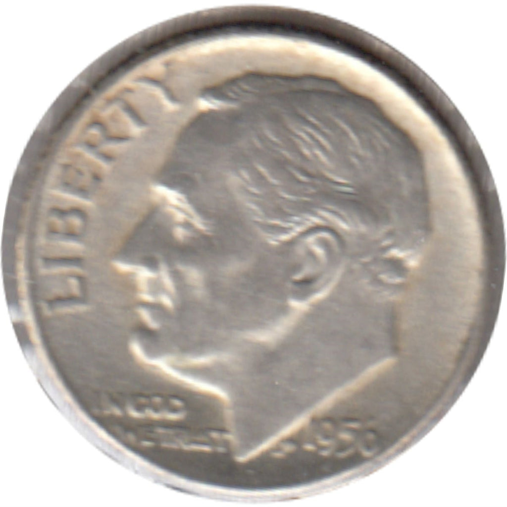 1956 D USA Dime AU-UNC (AU55)