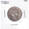 1938 S USA Quarter Circulated