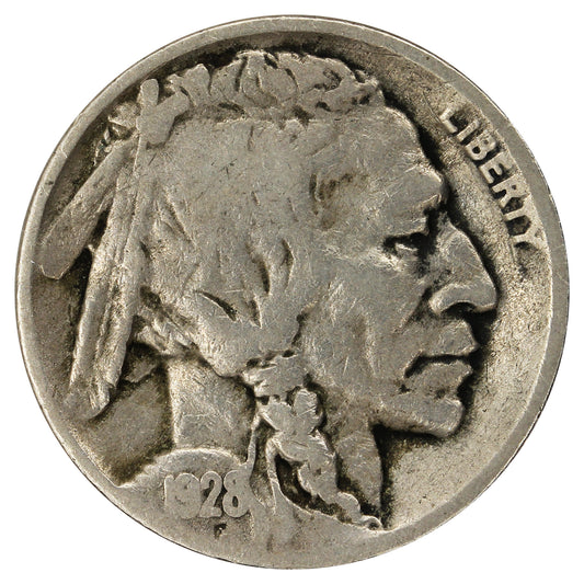 1928 D USA Nickel VG-F (VG10)