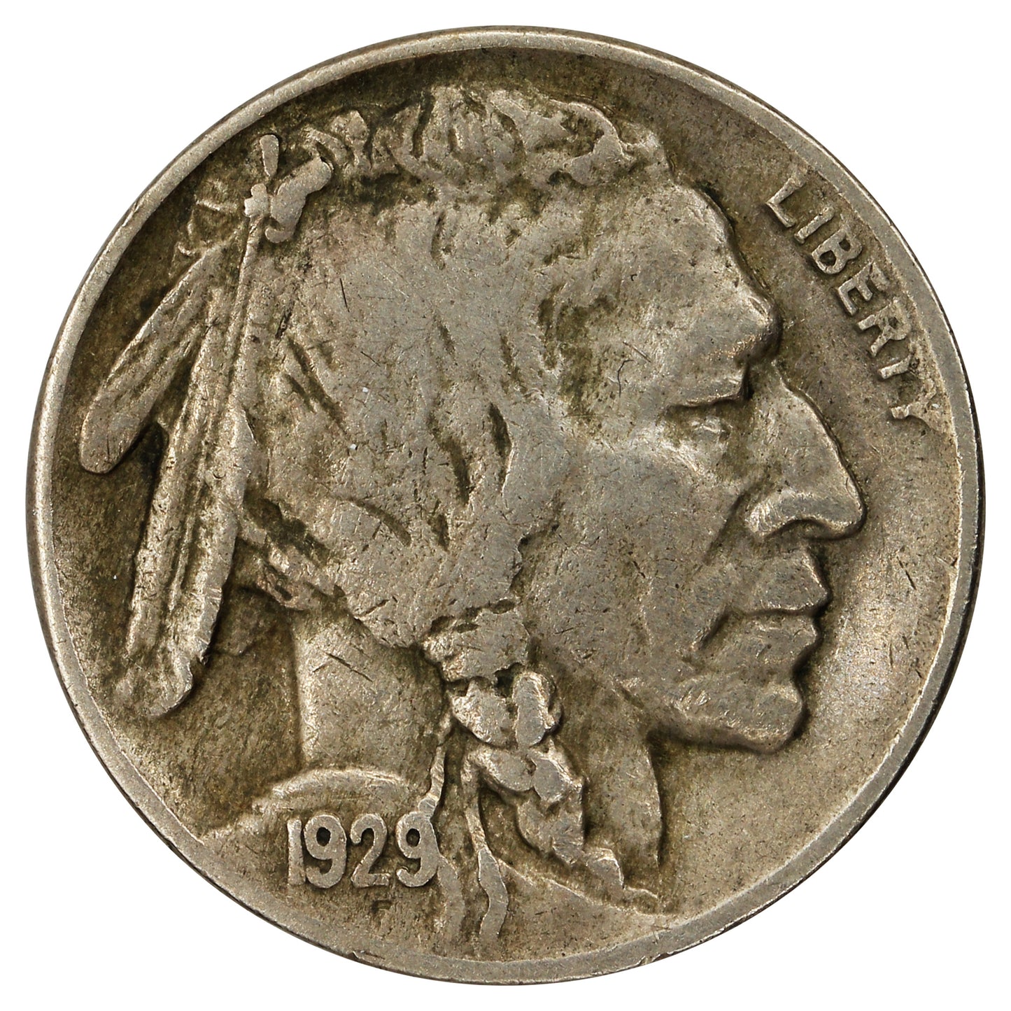 1929 D USA Nickel VF-EF (VF30)