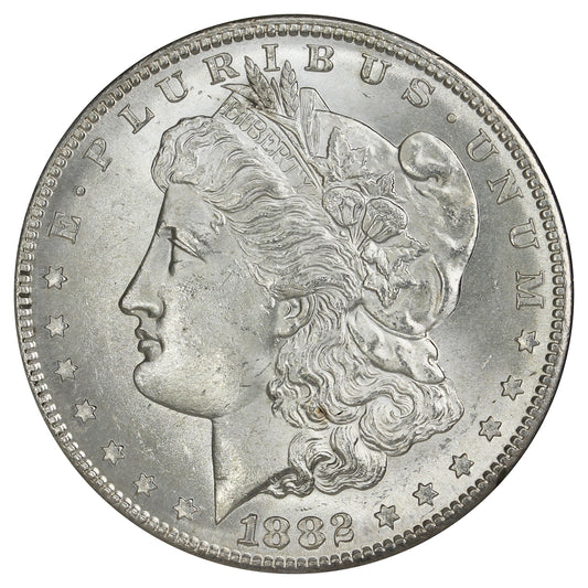 1882 S USA Dollar Brilliant Uncirculated (MS63) $