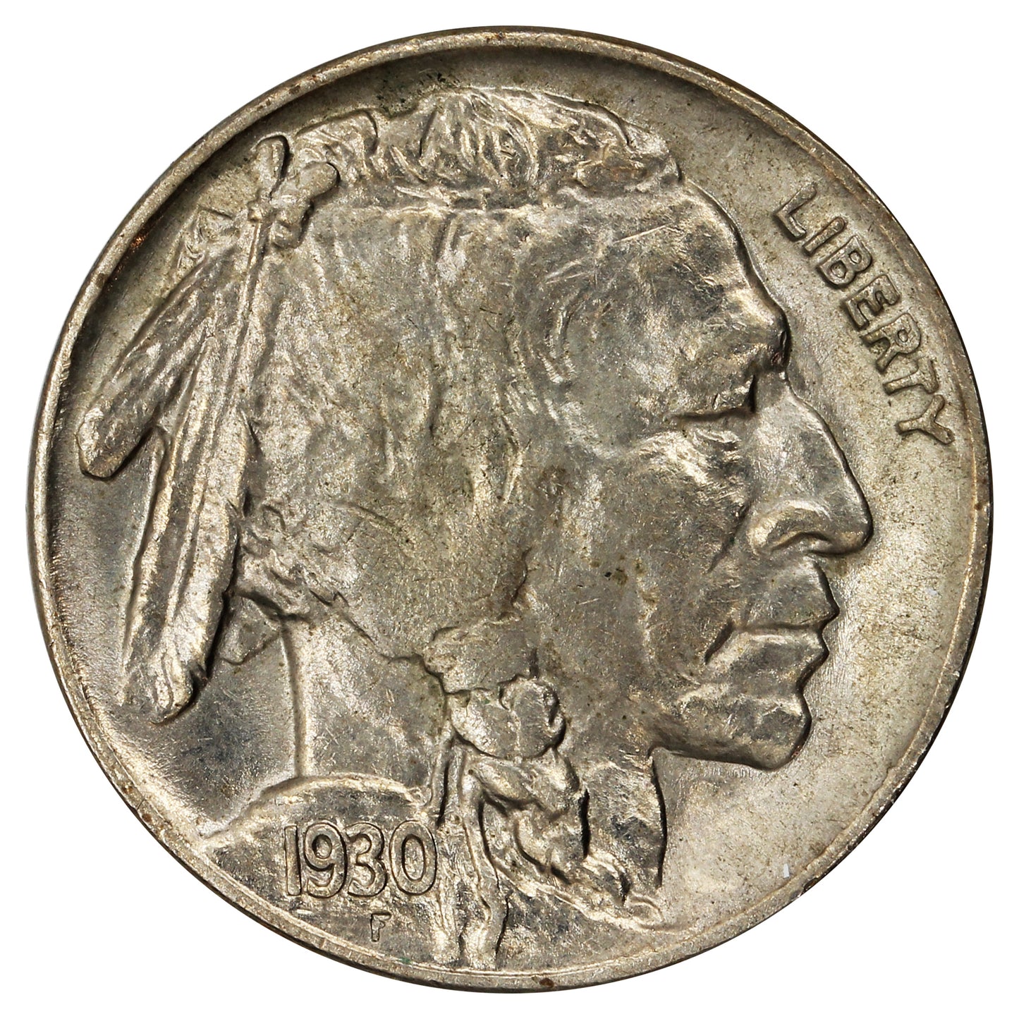 1930 USA Nickel Almost Uncirculated (AU50)