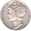 1945 D USA Dime Circulated