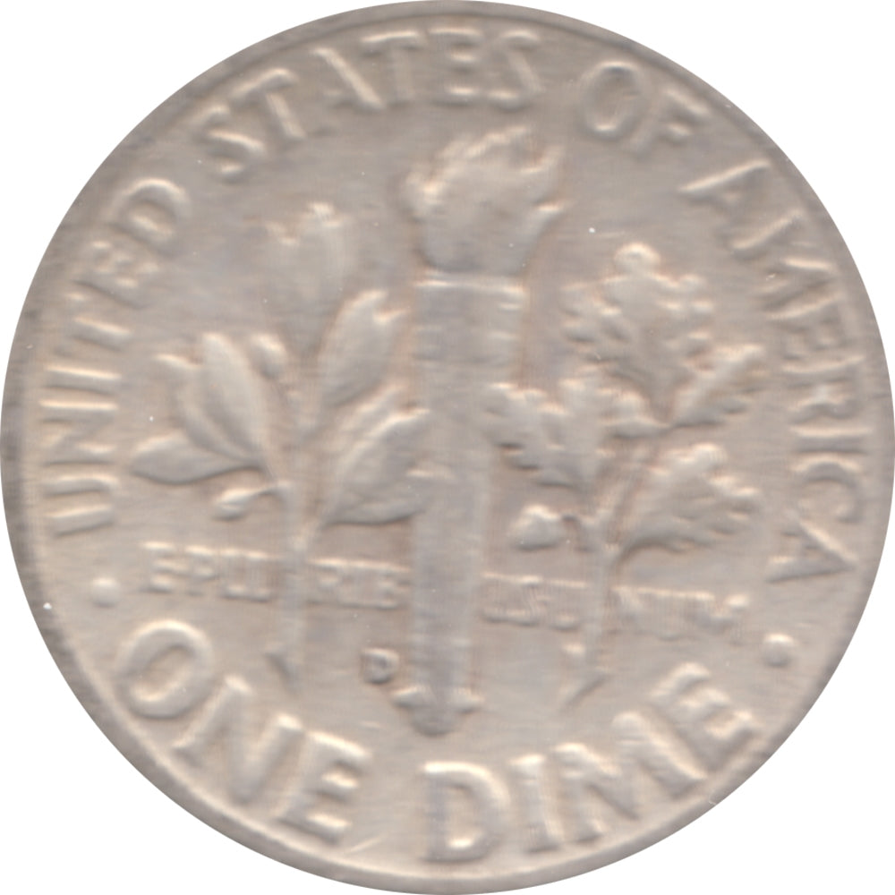 1948 D USA Dime Circulated