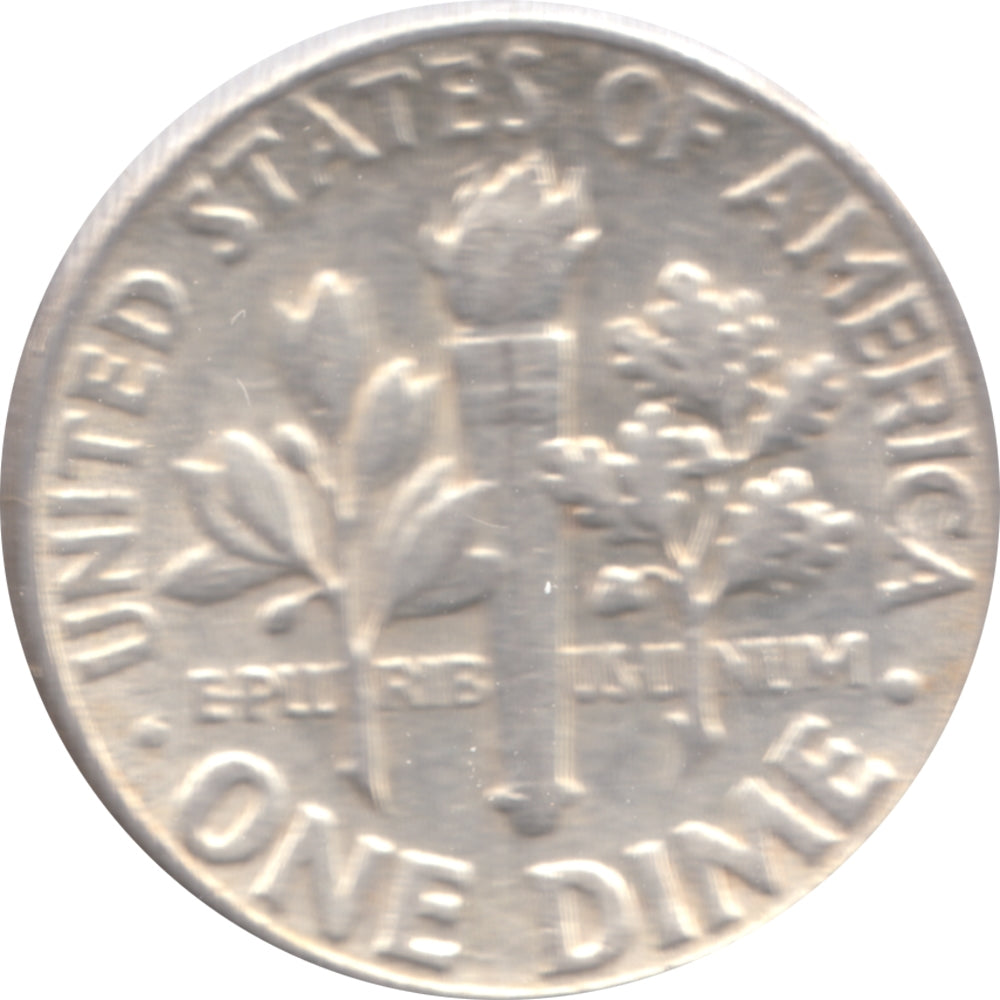 1958 USA Dime Circulated