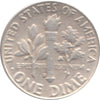 1958 D USA Dime Circulated