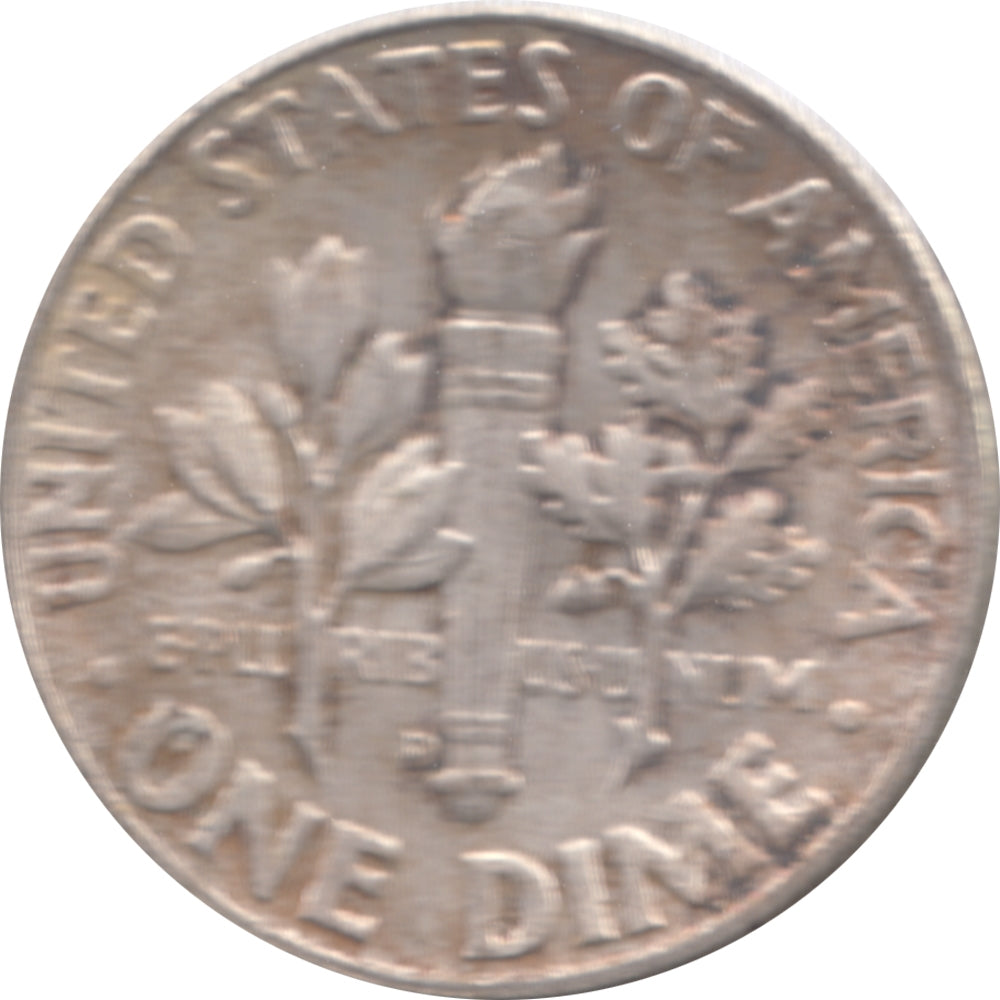 1960 D USA Dime Circulated