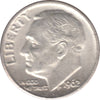 1962 D USA Dime Circulated