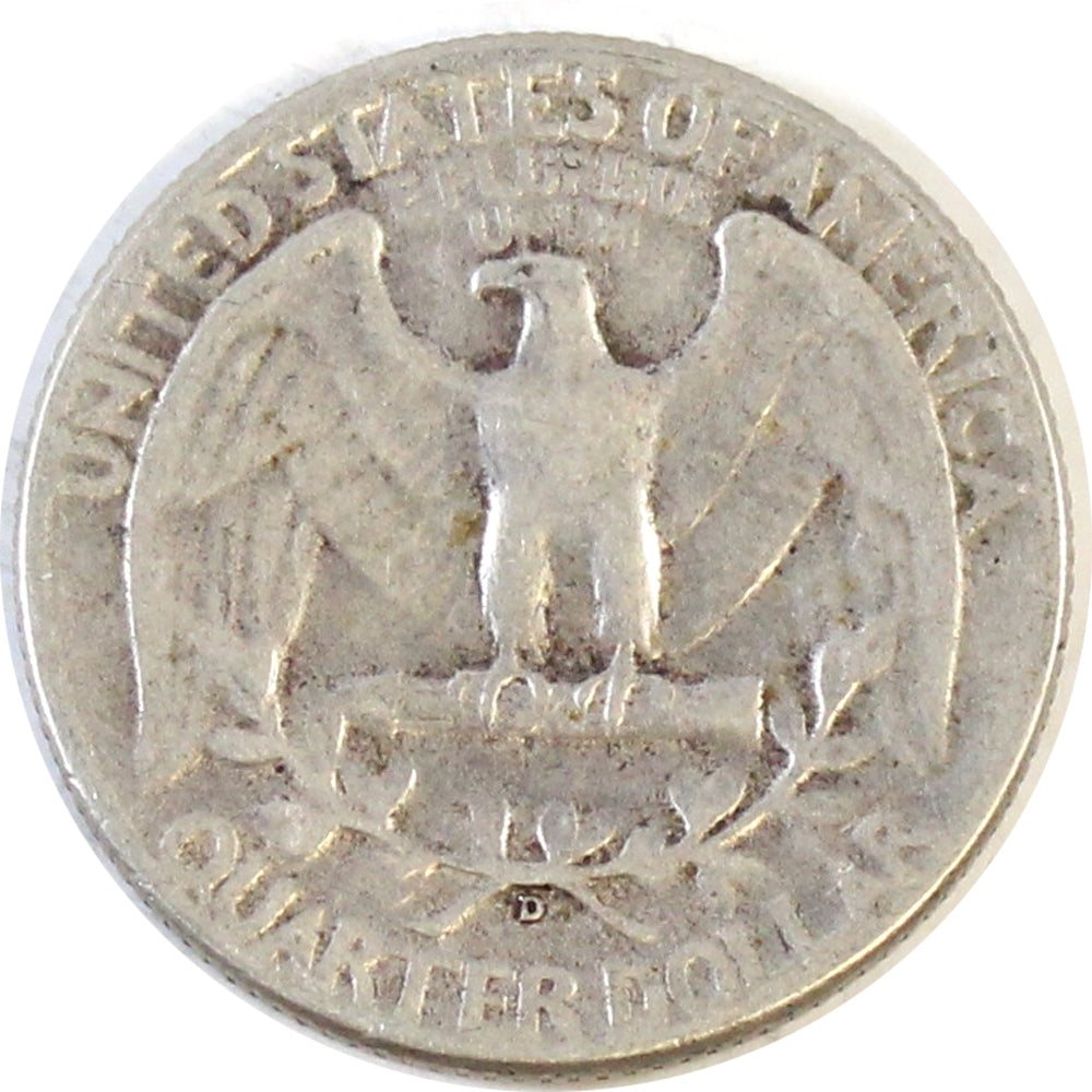 1950 D USA Quarter Circulated