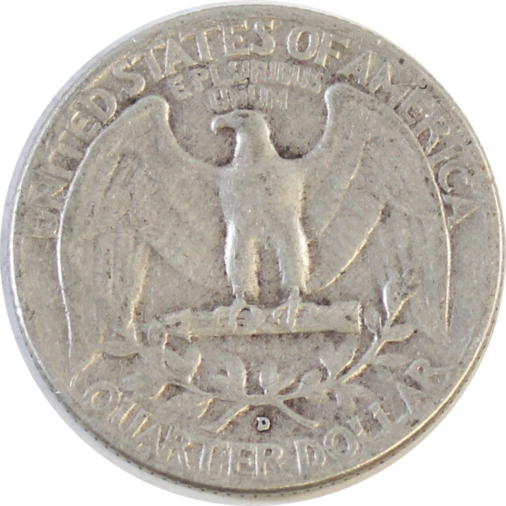 1951 D USA Quarter Circulated