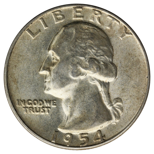 1954 USA Quarter Circulated
