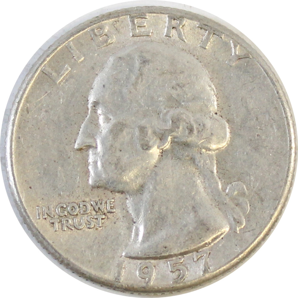 1957 USA Quarter Circulated