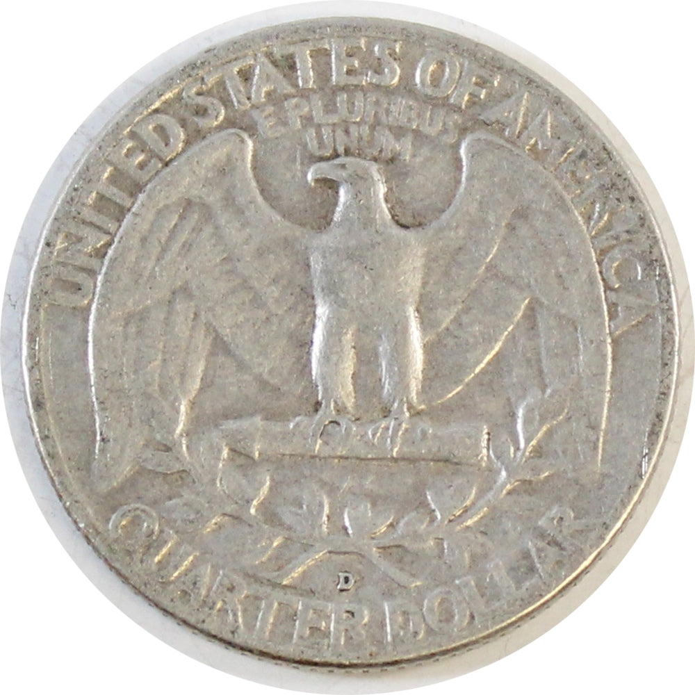 1957 D USA Quarter Circulated