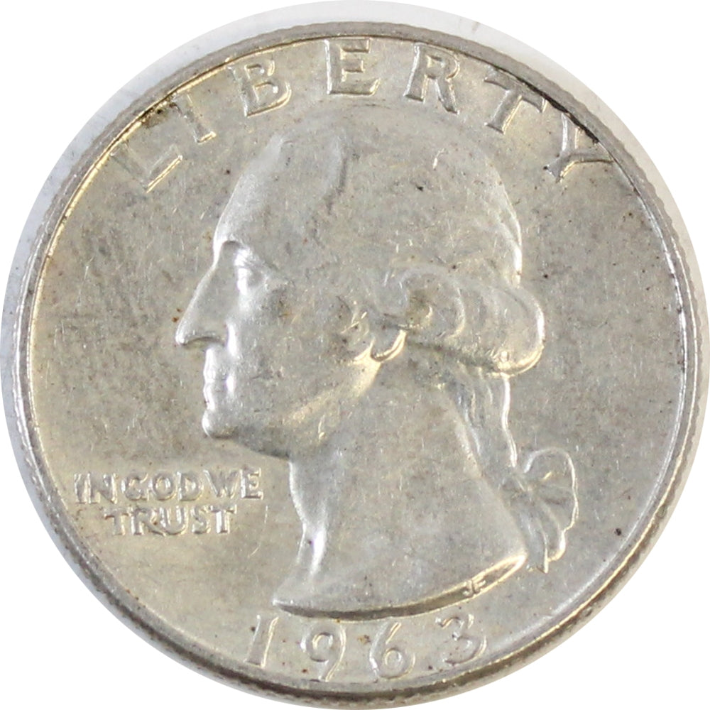 1963 D USA Quarter Circulated