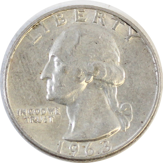 1963 D USA Quarter Circulated