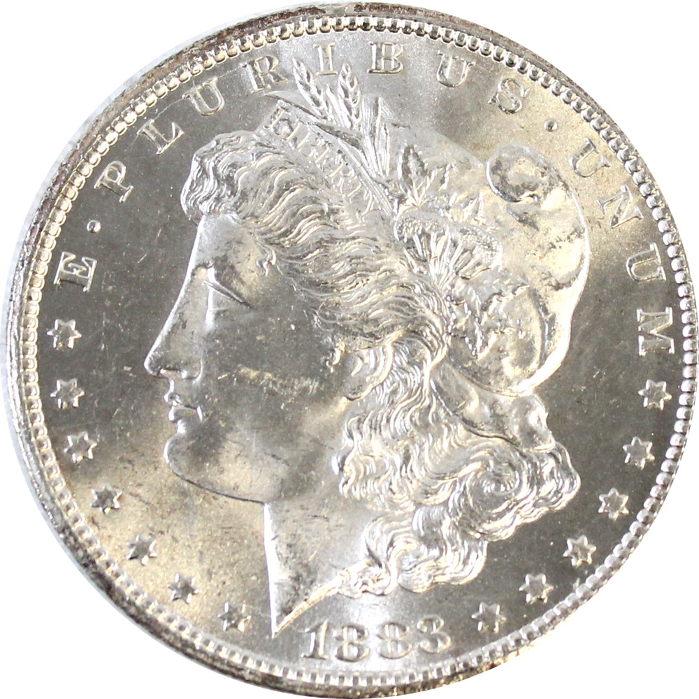 1883 CC USA Dollar Brilliant Uncirculated (MS63) $