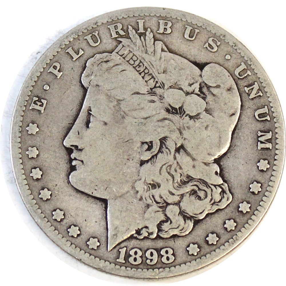 1898 S USA Dollar Very Good (VG8)