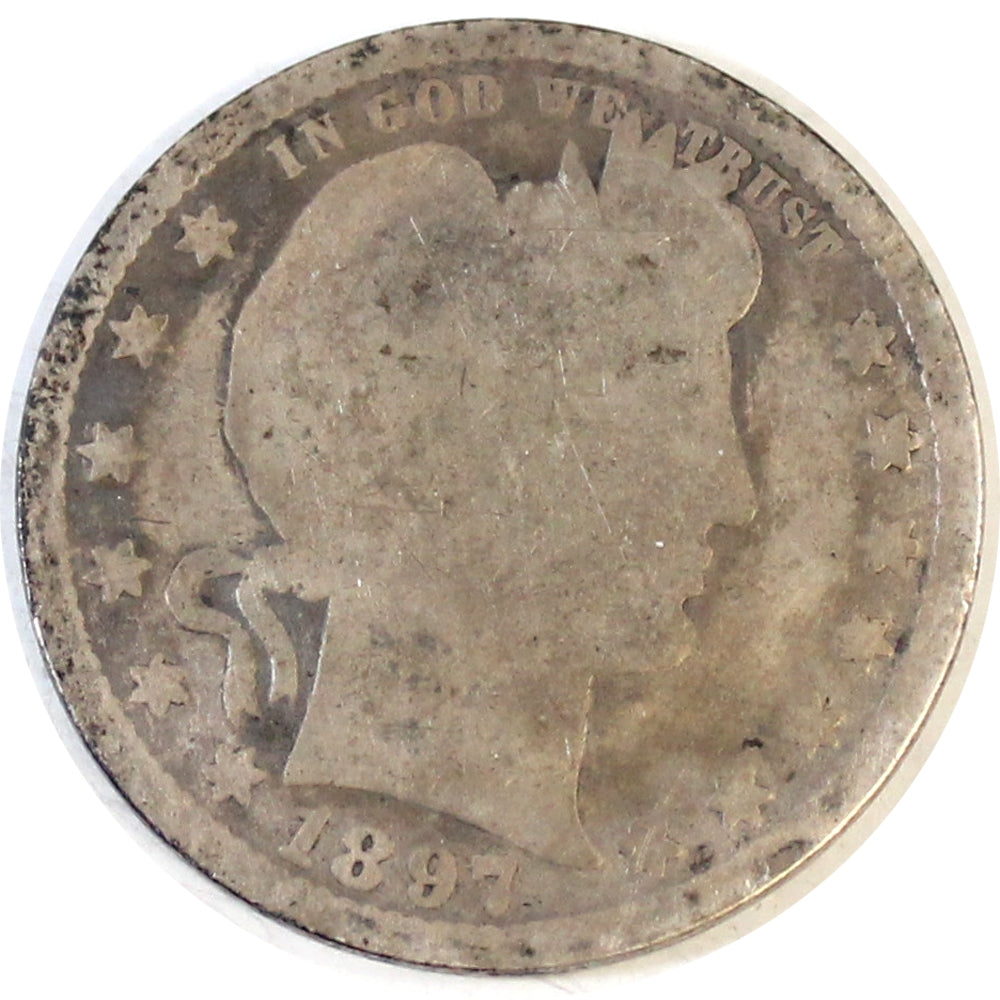 1897 USA Quarter Poor