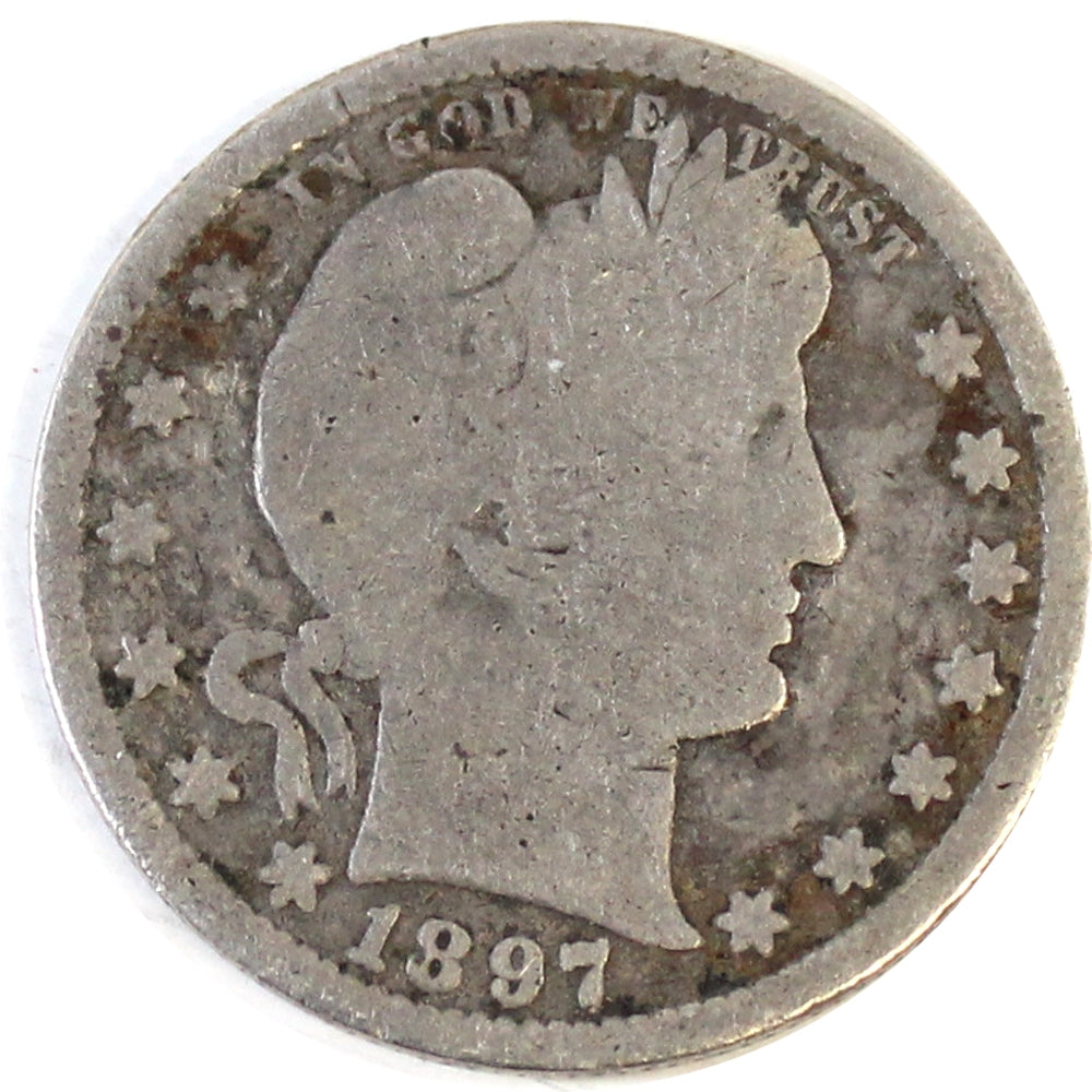 1897 S USA Quarter Good (G4) $