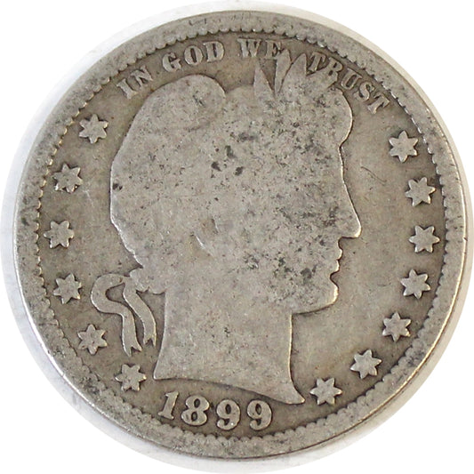 1899 USA Quarter Good (G-4)