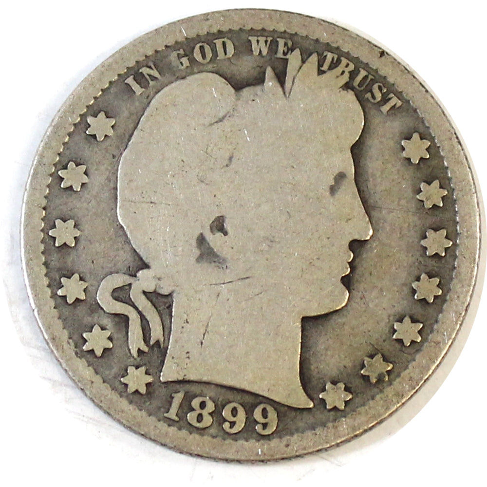 1899 S USA Quarter Good (G4)