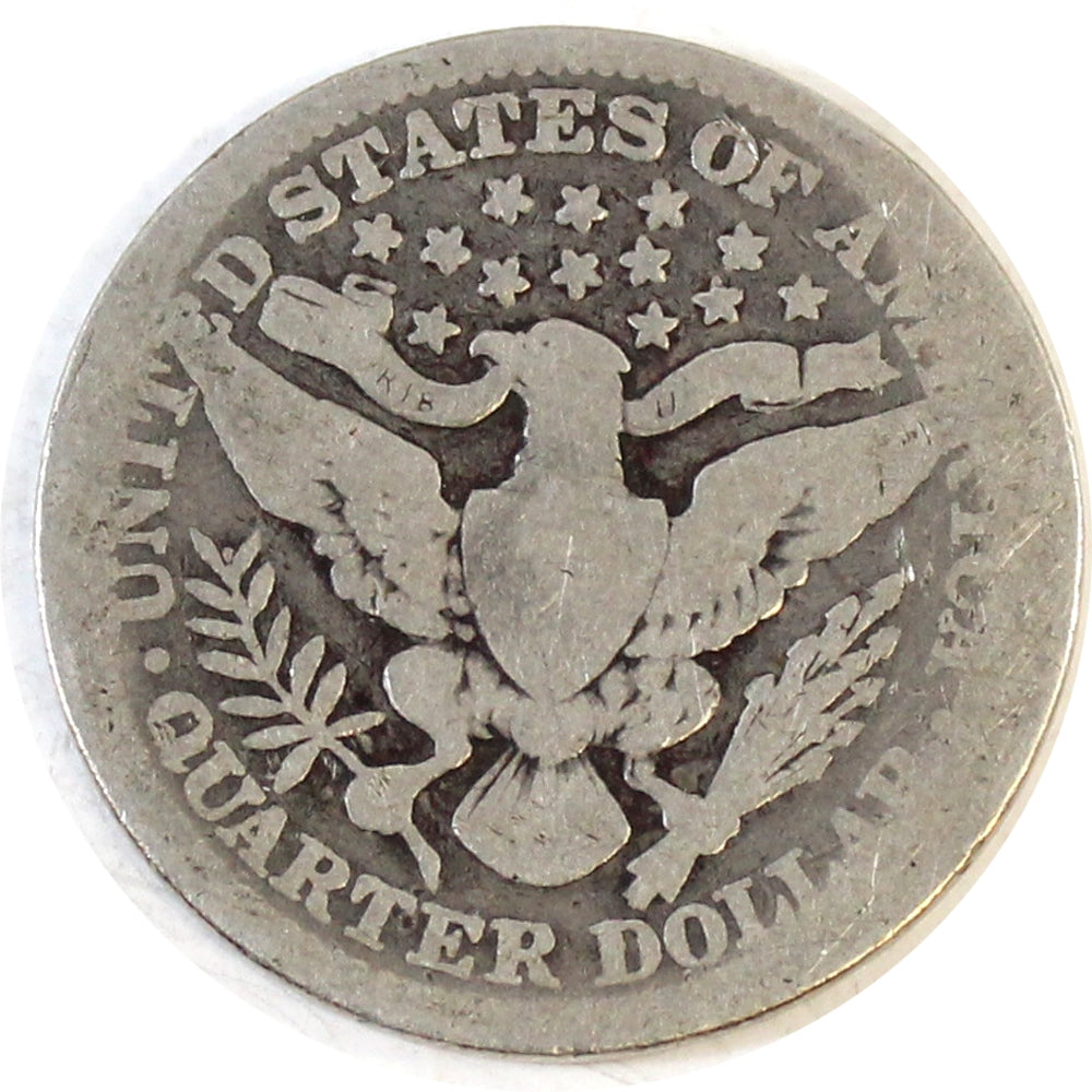 1902 USA Quarter About Good (AG3)