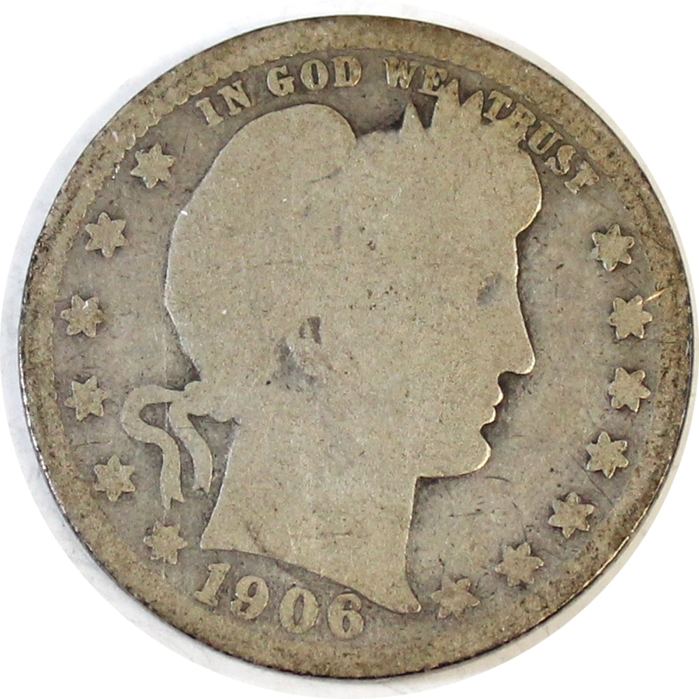1906 O USA Quarter Poor