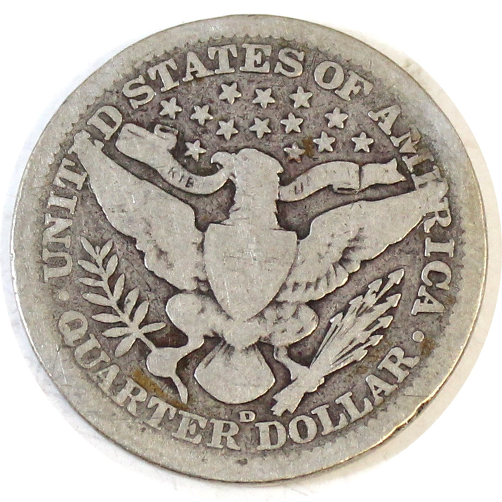 1908 D USA Quarter Good (G4)