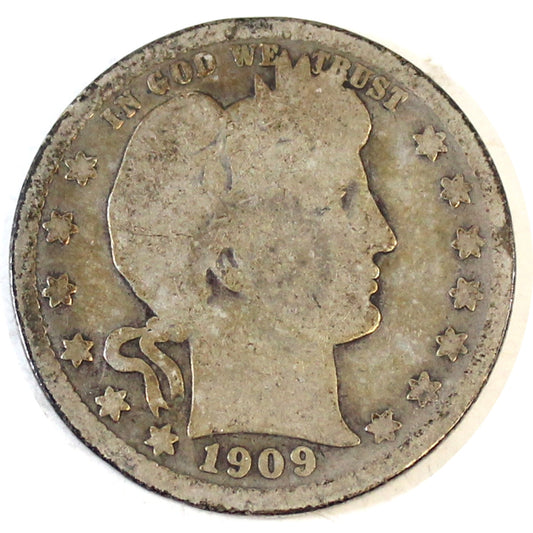 1909 USA Quarter Good (G-4)