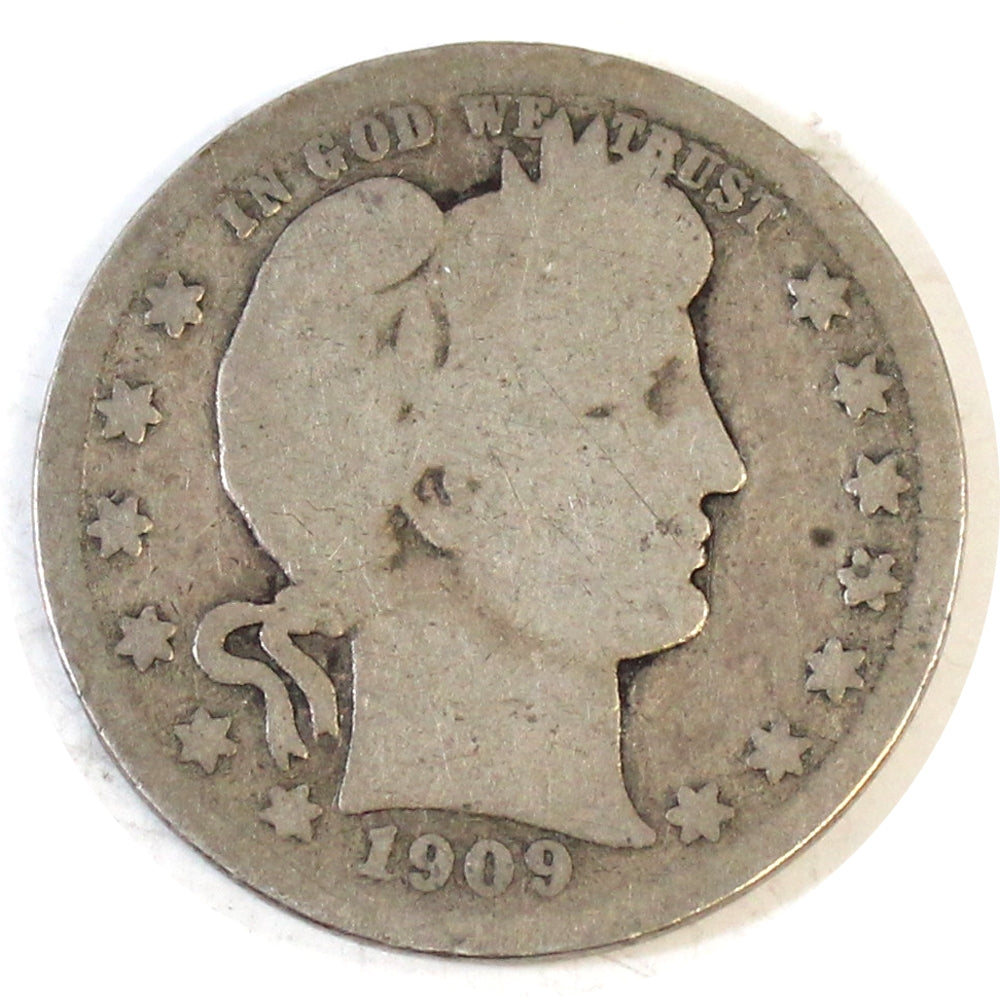 1909 USA Quarter Poor