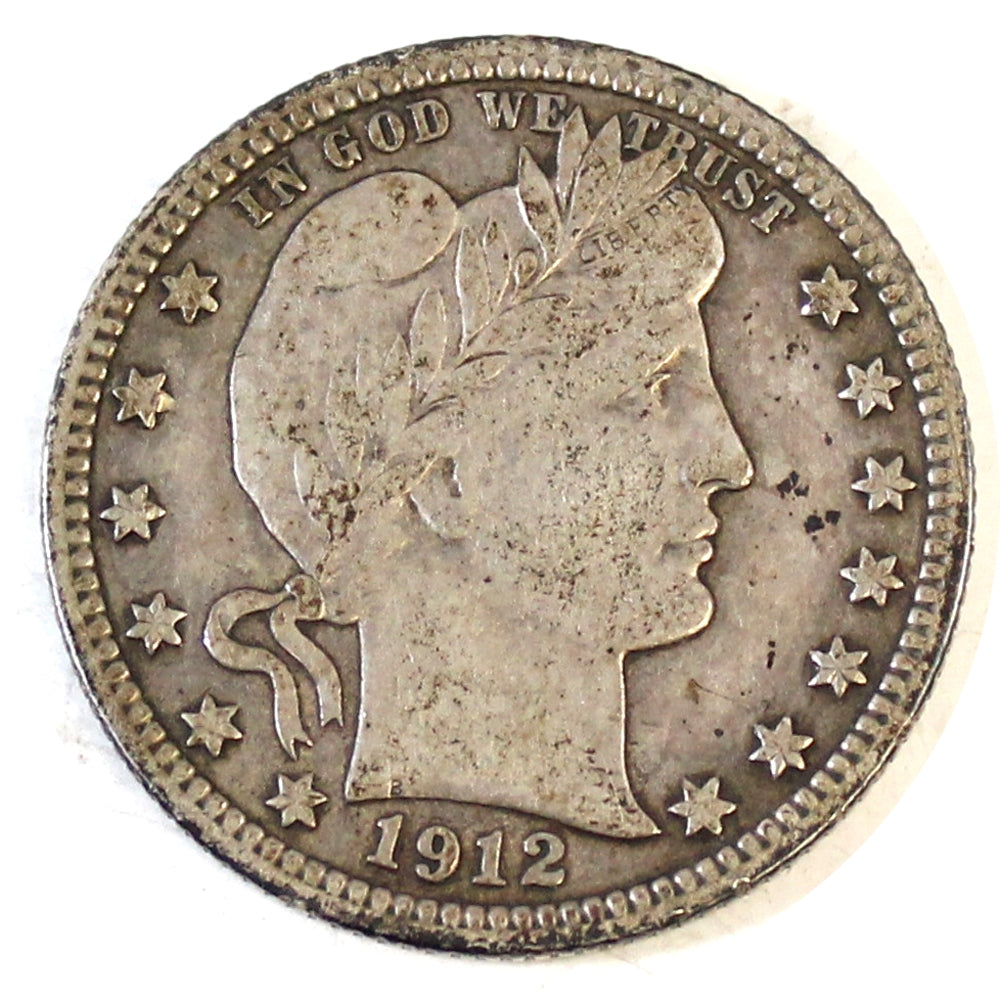 1912 S USA Quarter Very Fine (VF20) $