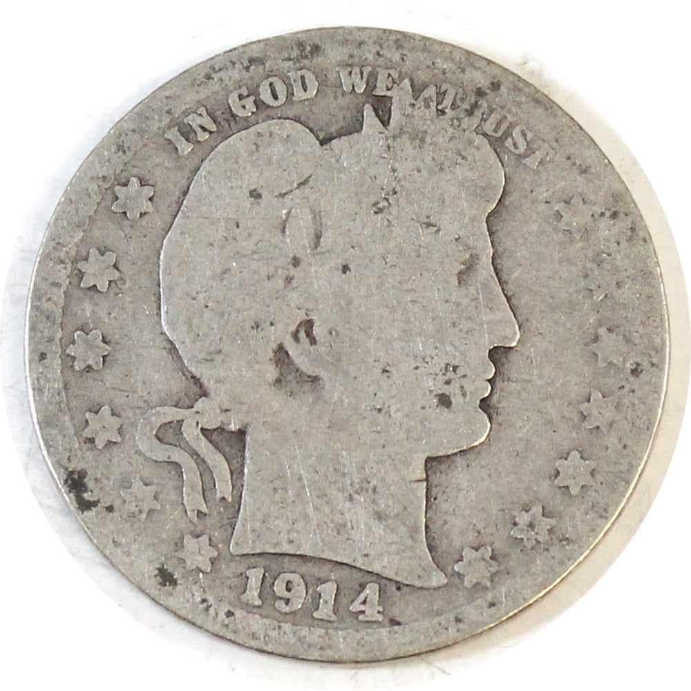 1914 USA Quarter Poor