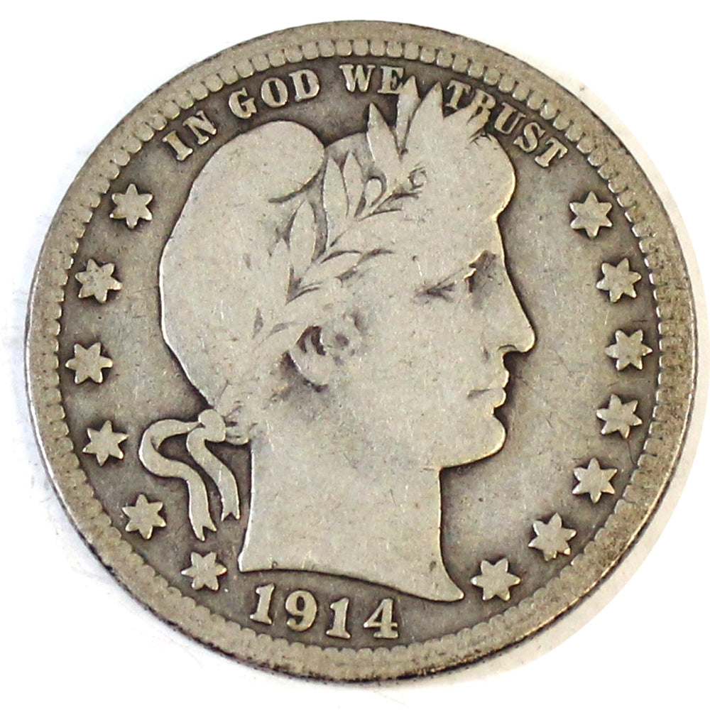 1914 D USA Quarter VG-F (VG10)