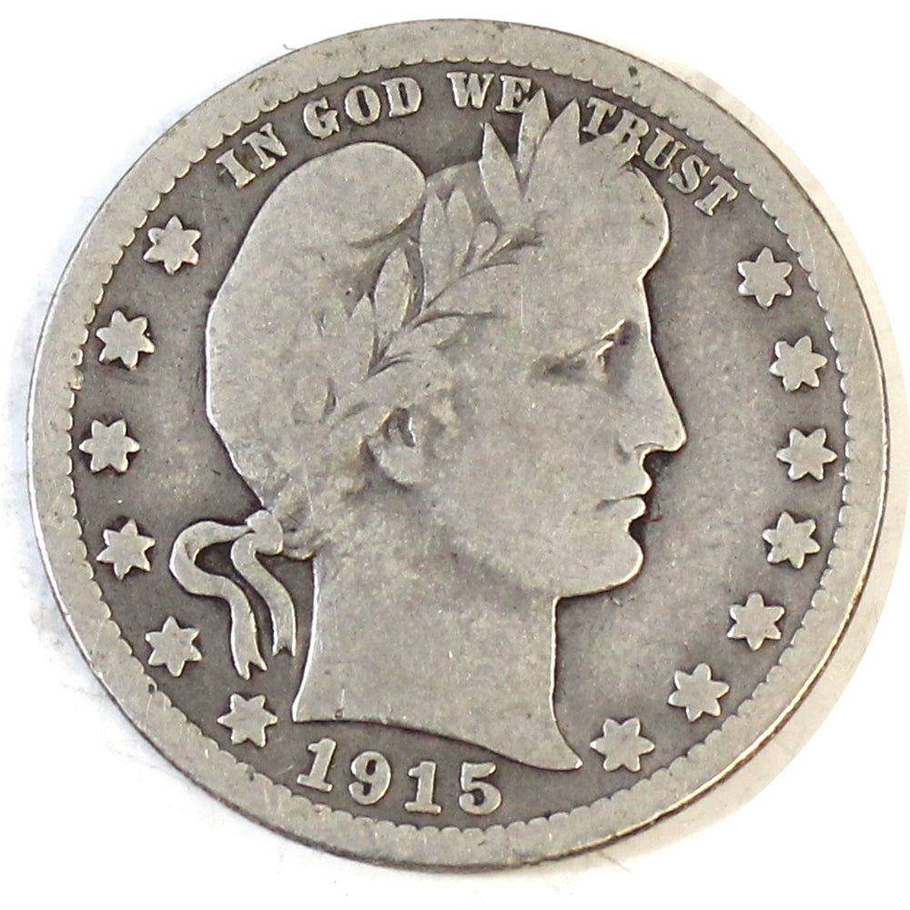 1915 D USA Quarter G-VG (G6)