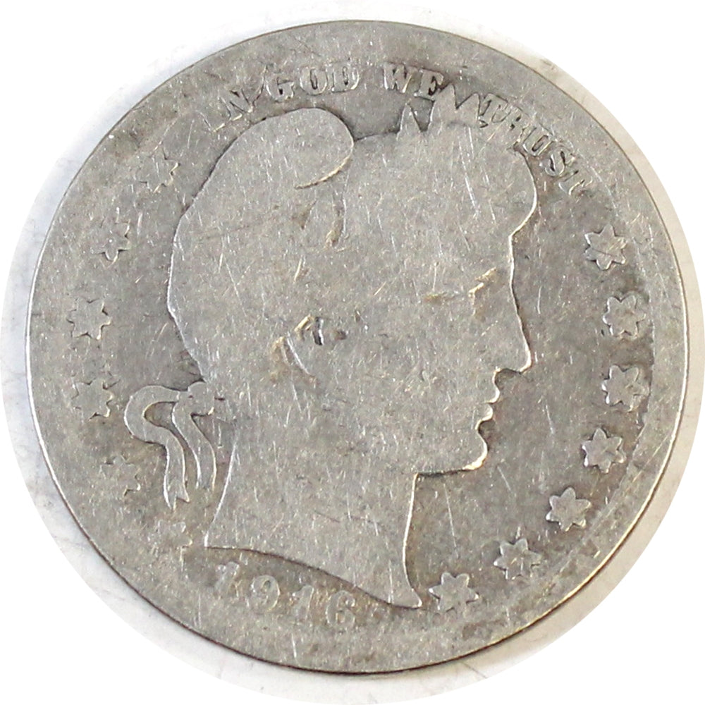 1916 USA Quarter About Good (AG3)